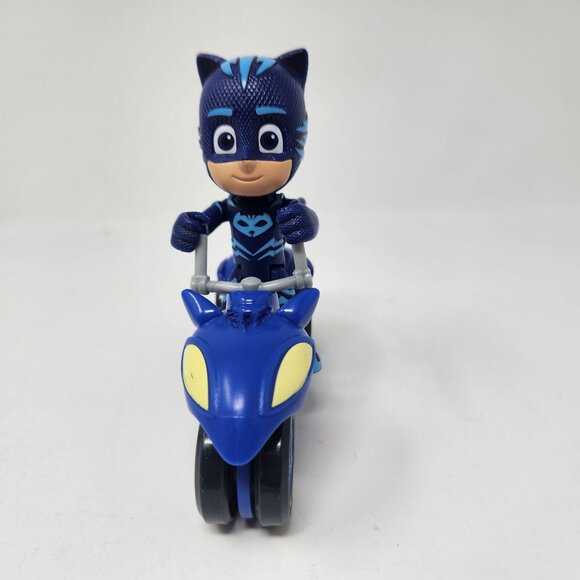 PJ Masks Catboy Figure & Cat Car Motorcycle Bike Toy Set - Picture 3 of 12